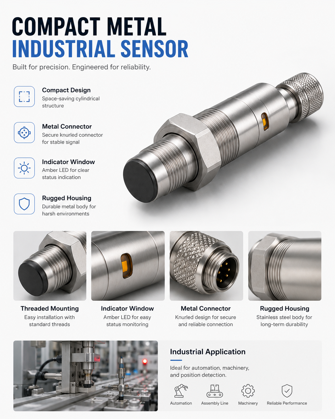 AXT Temperature Sensor Series feature details